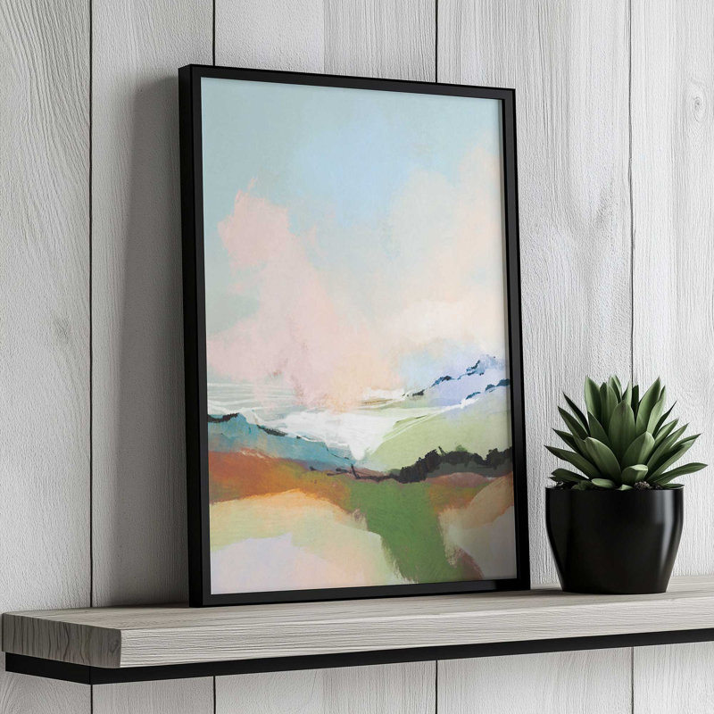 Dream Landscape By Garima Dhawan Canvas Art Print, 16" H x 12" W, Gold
