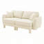 Canapé 2 places en tissu Boucle incluant 2 coussins-689569439-689569432-689569435