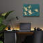  «Rustic Flight 2» par Regina Moore, art mural en verre acrylique, 16 po x 12 po