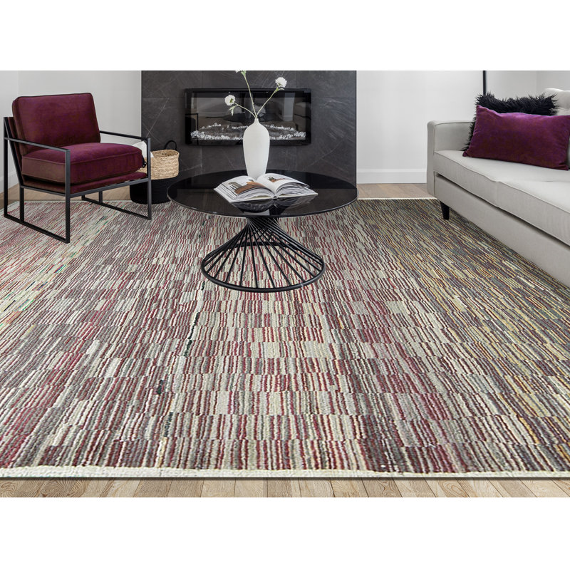Hand-Knotted High-Quality Beige Area Rug