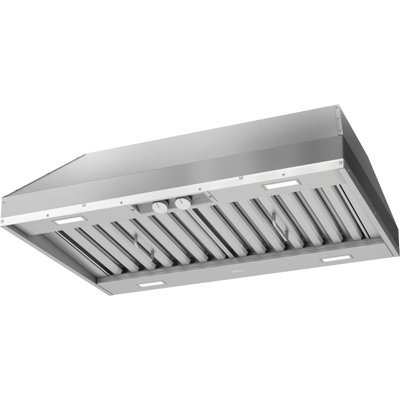 Pro Zephyr 36" 1200 CFM Outdoor Insert Range Hood with LED Lighting in Stainless Steel