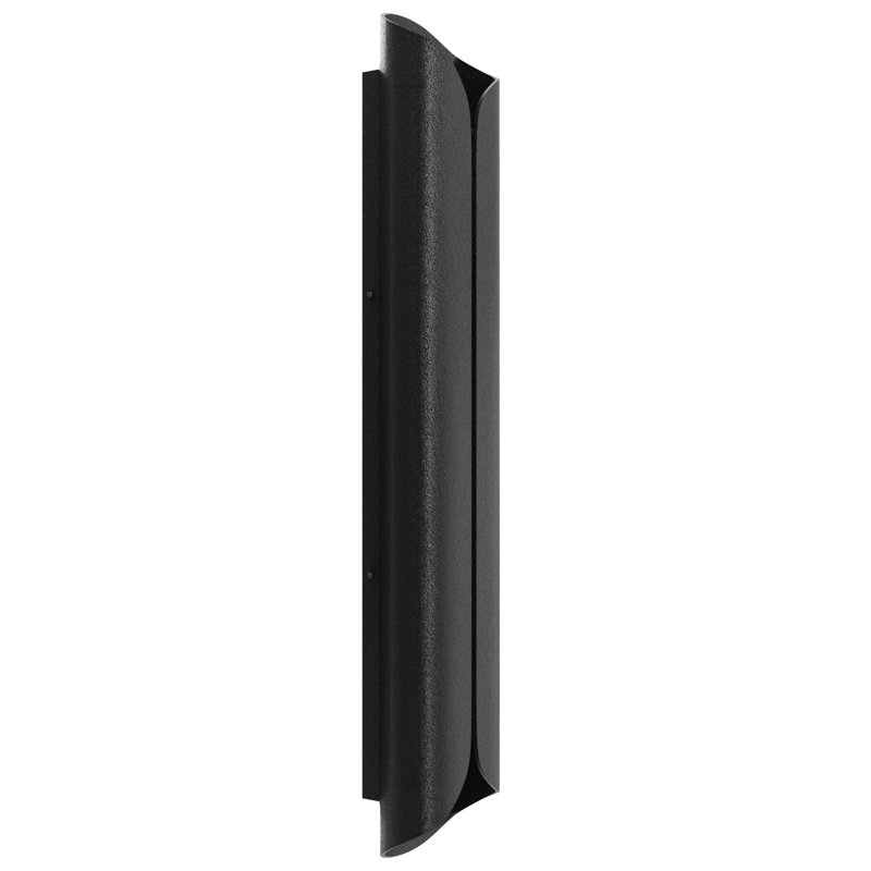 Avenue Outdoor Black Wall Sconce, 30" H x 6" W x 3" D