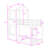 Wood Twin Over Twin Bunk Bed With Guardrails And Ladder, Semi-Enclosed Design-1057573142