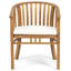 Ensemble repas d'extérieur 6 places en bois d'acacia