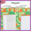 Rideaux de fenêtre géométriques abstraits vert orange, voilages et voilages à motif géométrique - 1 panneau-1415912156-1415912159