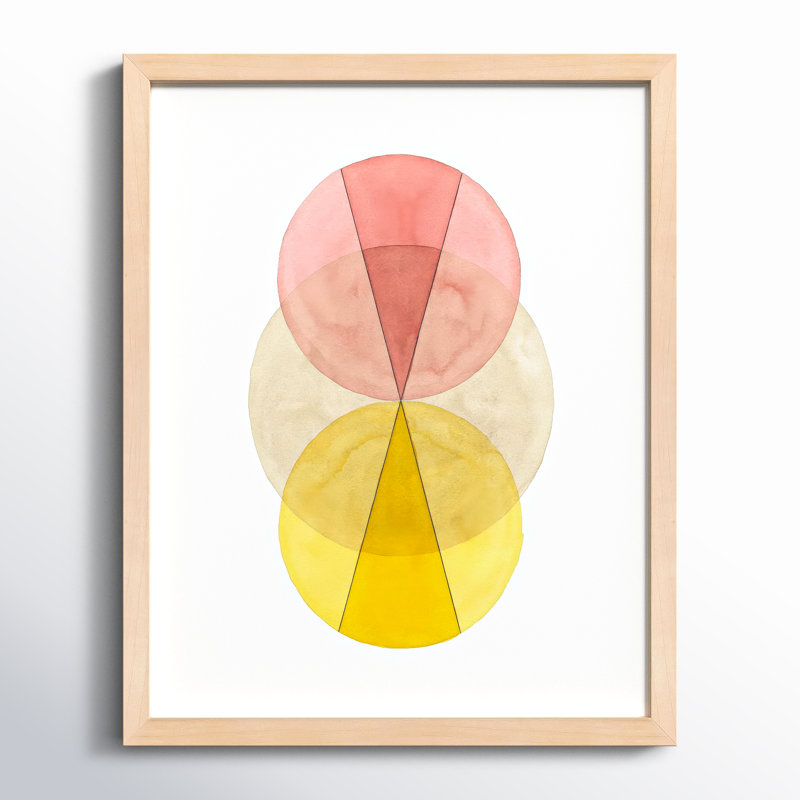 Peace Print by Allison Rietta, Brown Framed, 20" H x 16" W x 1.25" D