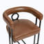Fauteuil d'appoint en chenille-852248208