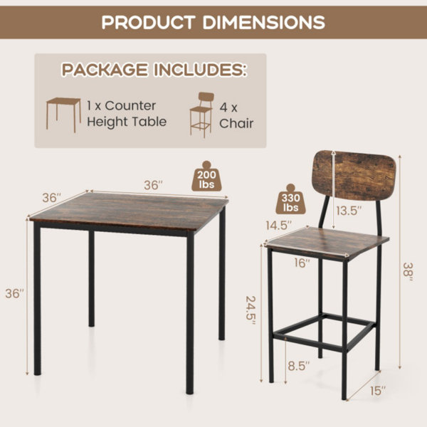 Dimensions du produit