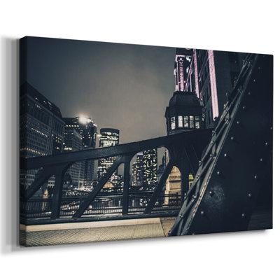 " Chicago River At Night IV "