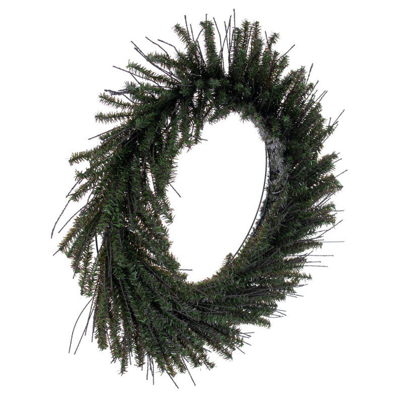 Couronne de brindille artificielle de Vienne, H 24 po x l 24 po x P 3 po