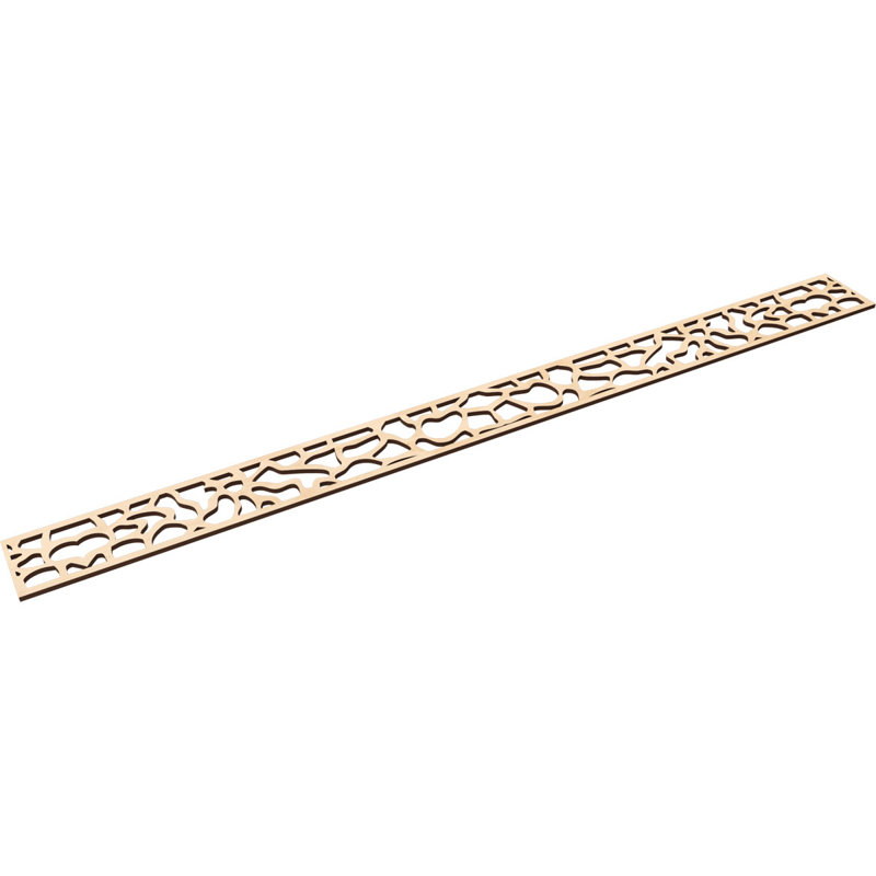 Moulure Rochester, H 4 po x l 46,375 po x P 0,25 po, Bouleau