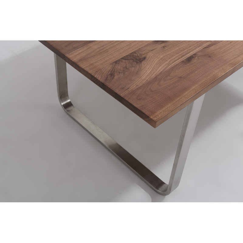 Table de salle à manger noyer Richason, H 30 po x L 72 po x l 38 po