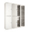 100% Solid Wood 65" Pantry Cabinet with Shaker Doors, 2-Drawers and Adjustable Shelves-425343194
