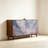 Four doors aesthetics decorative sideboard cabinet