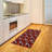 Floral High Density Long Fiber Poly Threads Decorative Area Rug Carpet-42030777