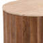 Table de bout en travertin Gaige