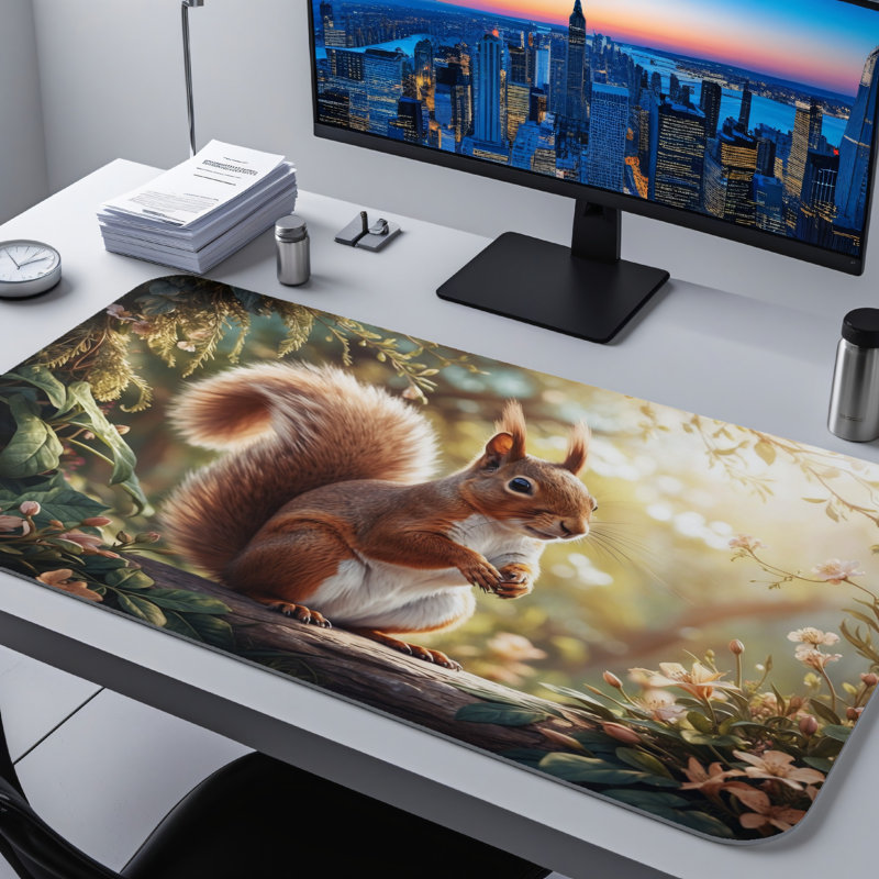 Polyester Desk Pad, 23.6x13.8