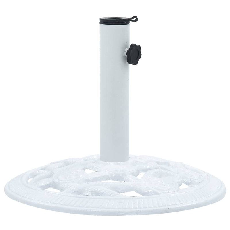Yasmin 8.25kg Cast Iron Free Standing Umbrella Base, White