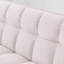 54,33 po Canapé-lit pliable polyvalent en 3 longueurs, canapé-lit moderne, canapé-lit en velours, dossier réglable (rose)-235457328