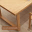Bureau rectangulaire en bois massif Burlywood-909334893