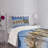 Ambesonne New York Bedspread Set  Manhattan Buildings  Multicolor-105575549