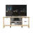 SOLID WOOD LARGE TV STAND