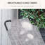 Chaise berçante d'extérieur en tissu