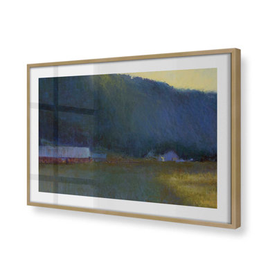 «Riverside Journey», impression encadrée sur papier par Carol Strock Wasson
