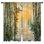 Rideaux rayonnants en rayonne de bambou Forest Pathway