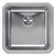 Lustertone 18.5" L x 18.5" W Undermount Kitchen Sink