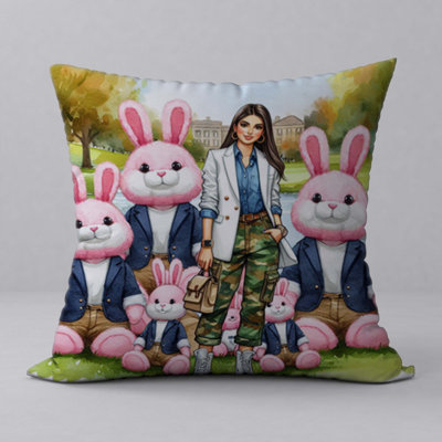 Reversible Throw Pillow
