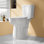Toilette deux pièces 21 po Bllo