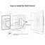 Ventilateur de plafond 48 "à DEL 4 pales standard avec commande murale et ensemble d'éclairage inclus-77393188