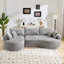 Canapé moderne en chenille compressée sans os-1227091809