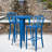 Indoor/Outdoor Commercial Grade Metal Modern Barstools (Set of 2) by Flash Furniture-2018702045-2072328337