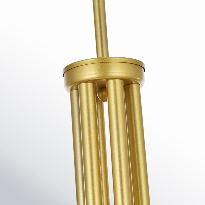 Catalena 6-Light Chandelier, Or, H 28 po x l 55 po x P 55 po