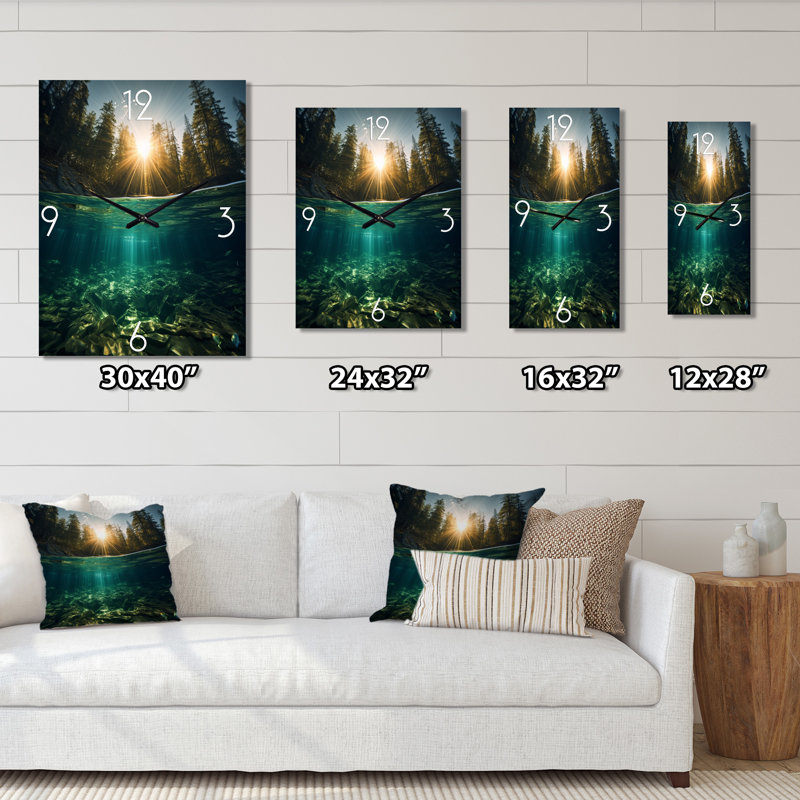 Horloge murale Lakehouse, Petit