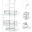 Serviteur de douche en acier inoxydable Litch Suction-19655019