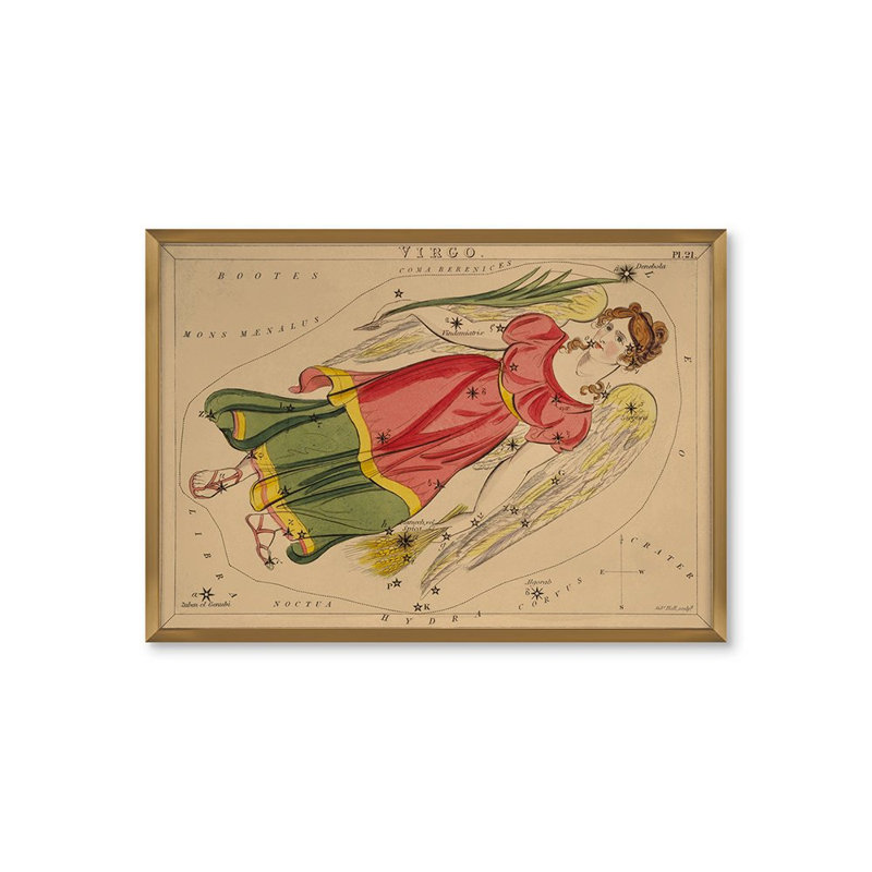 Virgo Print by Grand Archives
