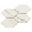 Serenity 1.75" x 2.88" Hexagon Matte Glass Mosaic Wall Tile-45293110