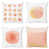 Peach/Ecru/White