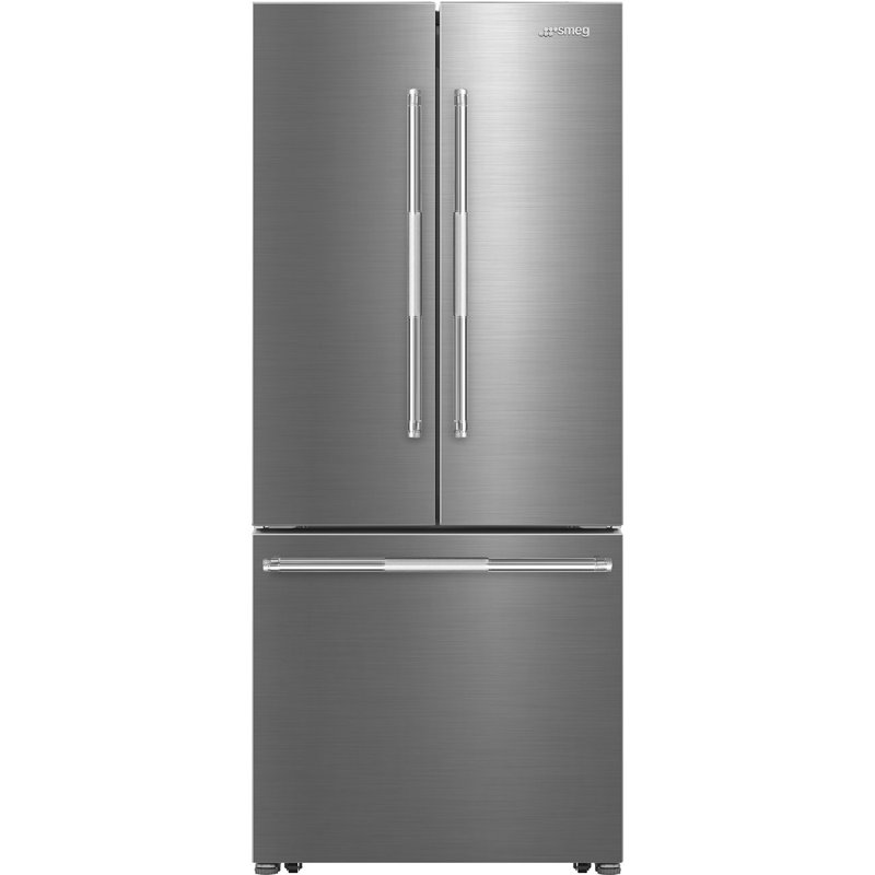 30" Freestanding FD W/Handles, Auto Ice Maker