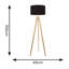 Barneveld 150cm Tripod Floor Lamp-1295213200