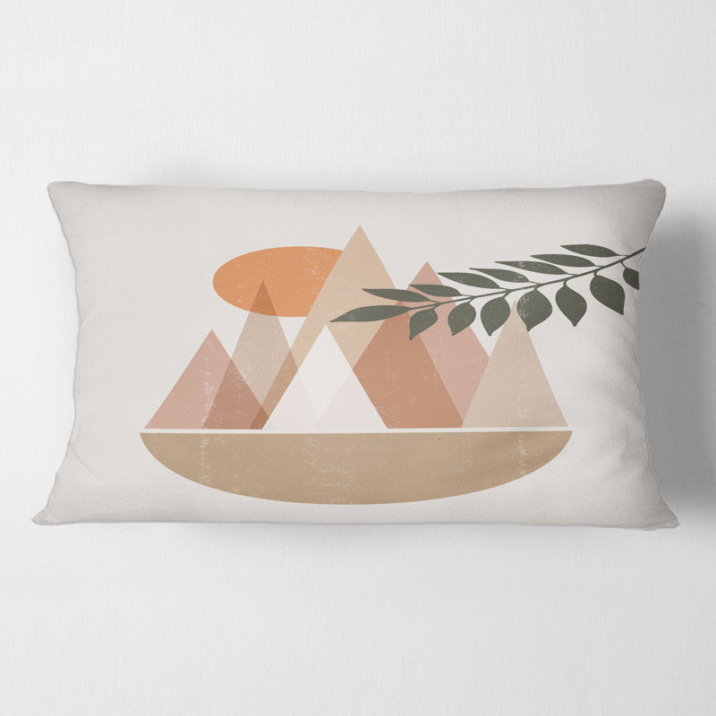 Abstract Throw Pillow