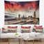 Paysage urbain de londres westminster bridge tapestry-28503404