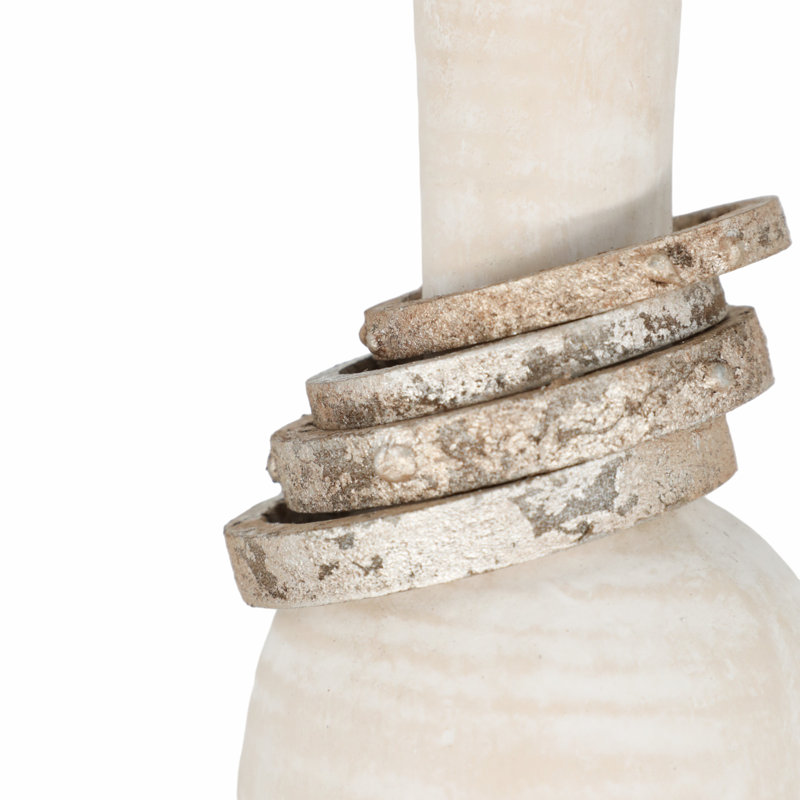 Vase avec anneaux Ophelia & Co. Grant Omix, H 10 po x l 4 po x P 4 po