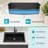 Durable Quartz Composite Drop In Kitchen Sink Featuring Noise Reduction And Easy Clean Non Porous Surface