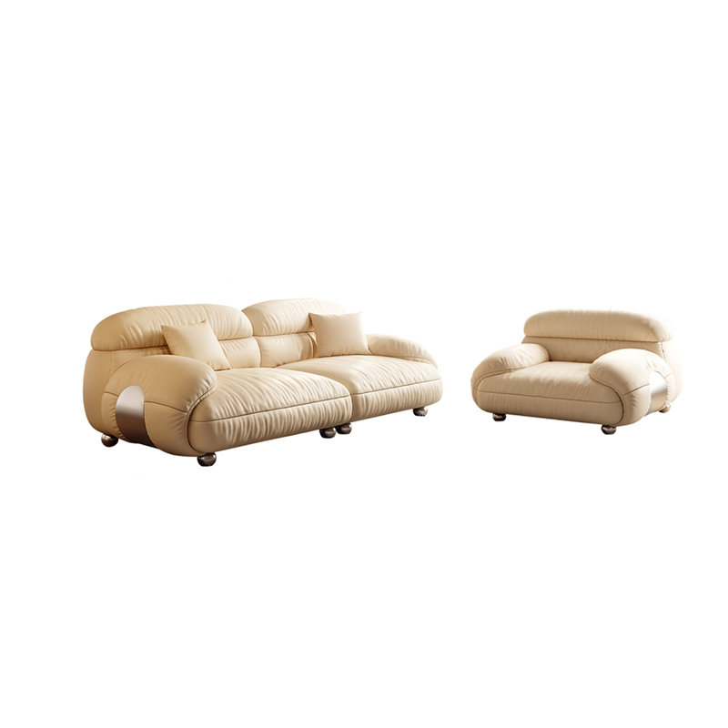 Traditional Chinese style straight row sofa set