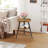 Round End Table With 3 Legs And 2-tier Storage-527450045