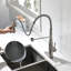 Robinet de cuisine tactile avec douchette extractible-119337247